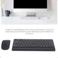 Combo de Teclado y Mouse Inalámbrico Slim Negro Combo de Teclado y Mouse Inalámbrico Slim Negro