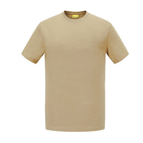 Remera de algodón Beige