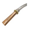 BOMBILLA CRIOLLA PLATA Y ORO 35 - Adulto - Plateado Plateadouniforme
