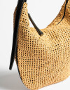 Saca Cartera Formato Hobo - Combinacion Bicolor