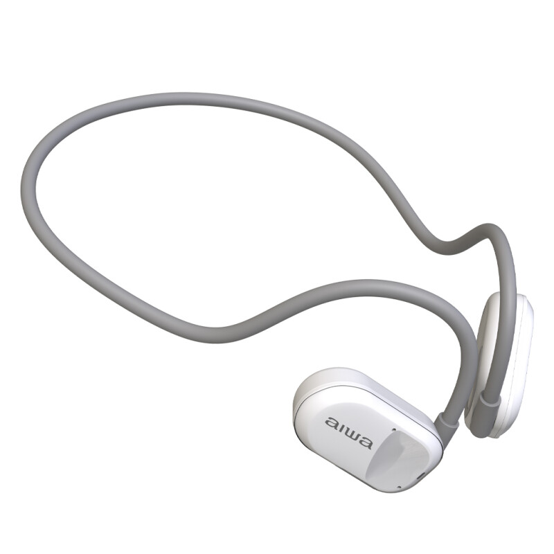 Auriculares Bluetooth de Conducción de Aire AIWA Deportivos con Micrófono incorporado Blanco | AWACF1W