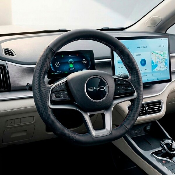 Cubre Volante Tipo D Para Byd Yuan Pro Color Negro Cubre Volante Tipo D Para Byd Yuan Pro Color Negro
