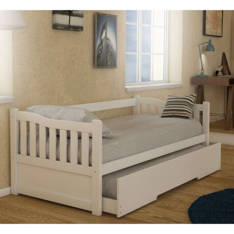 Cama Marinera 1 Plaza Pino Blanco TOTA