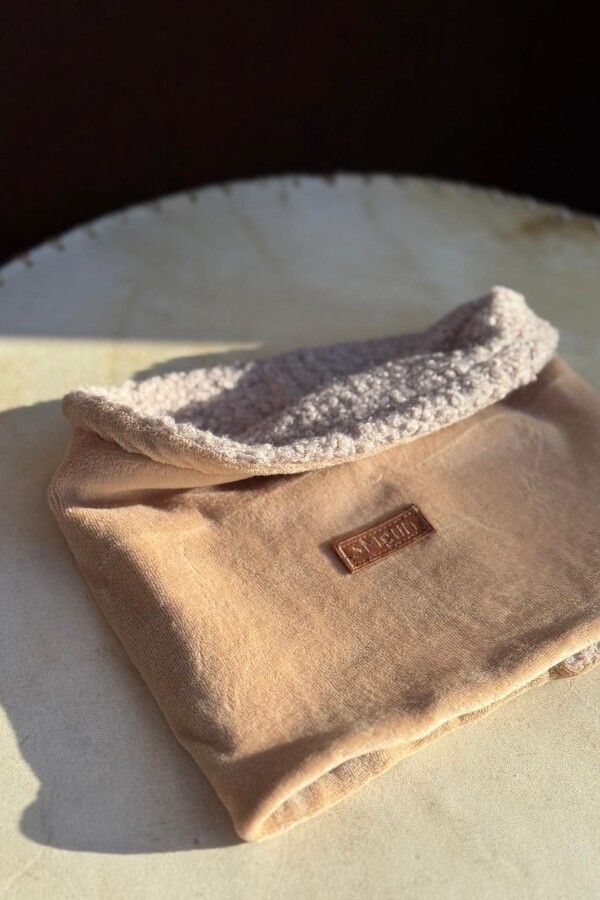 Mini Neck Gurí Beige / Topo
