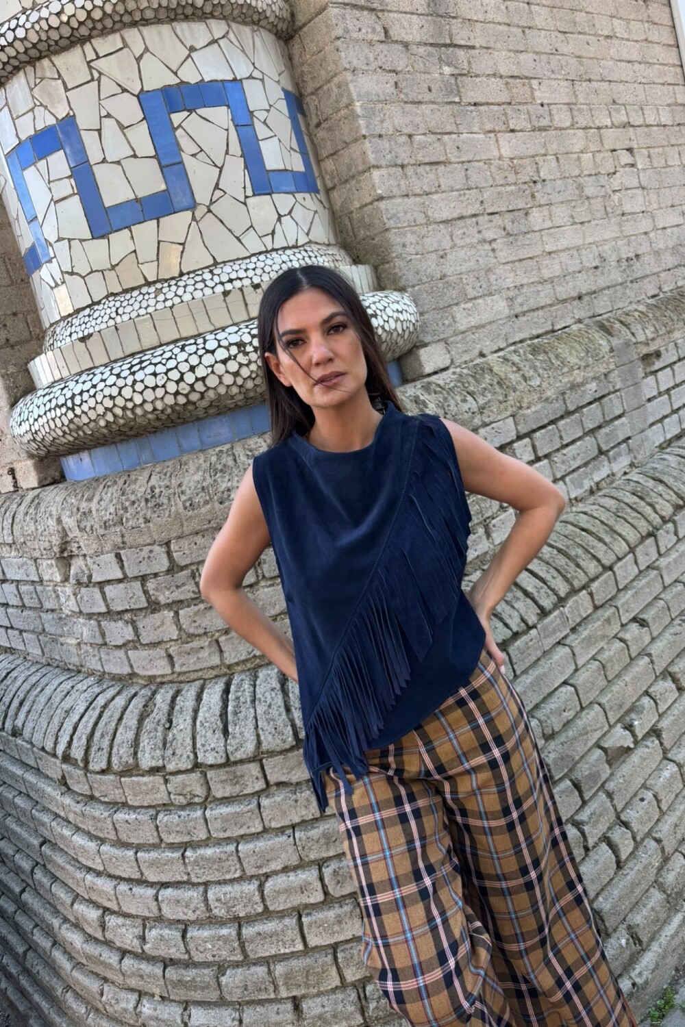 Hontas Vest Azul