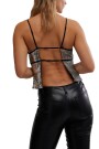 JAMES SEQUIN TANK Plata