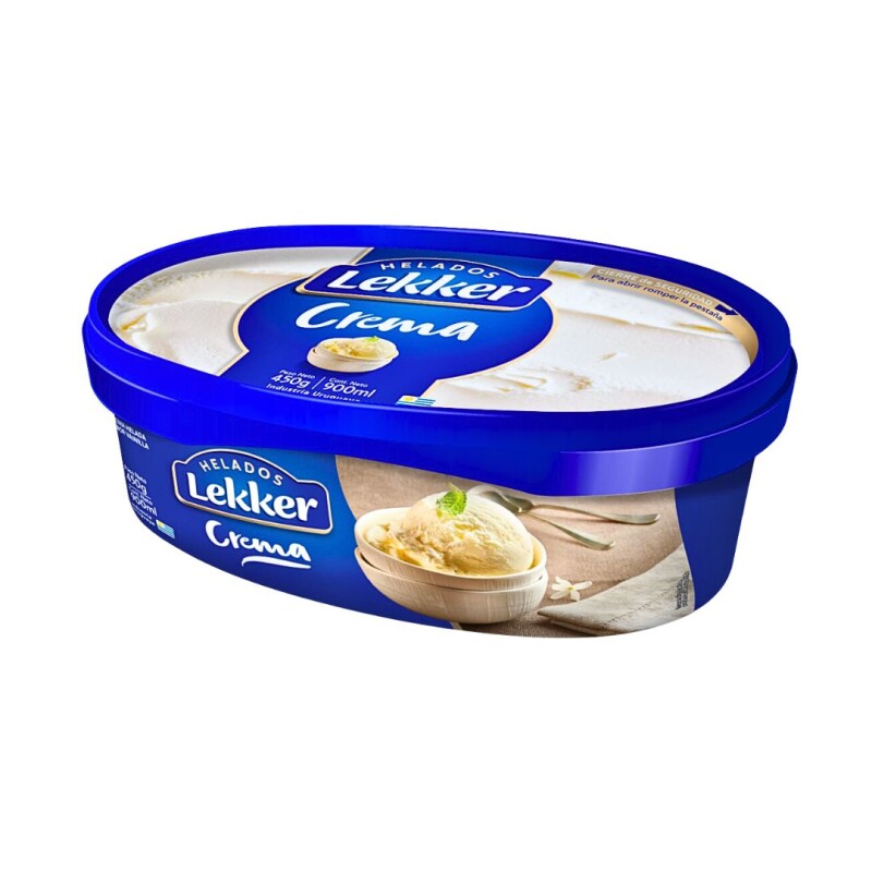 Helado Crema Lekker - 900 ml Helado Crema Lekker - 900 ml