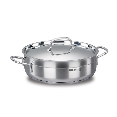 OLLA 5.5LTS AC. INOX C/TAPA ALFA KORKMAZ. 28X9CM OLLA 5.5LTS AC. INOX C/TAPA ALFA KORKMAZ. 28X9CM