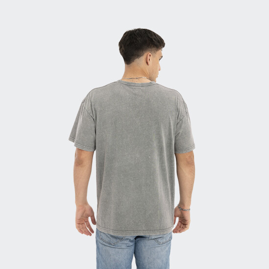Remera Reef Oversize Pocket Gris