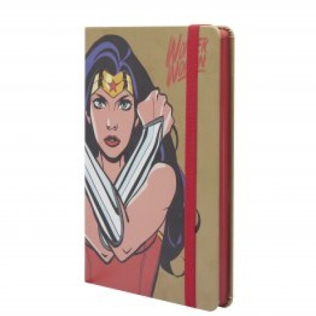 Cuaderno Mooving A5. Wonder Woman rayado