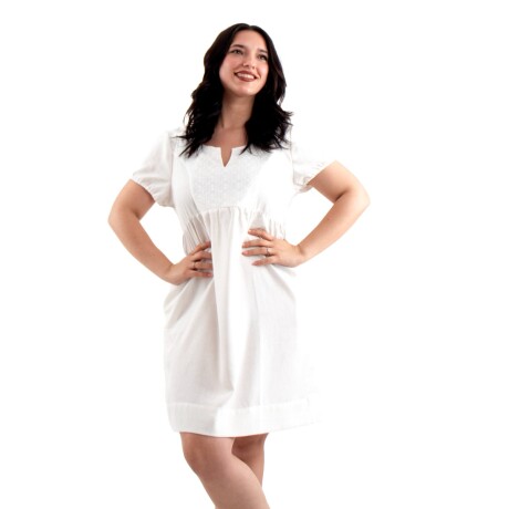 Vestidos de Broderie Blanco