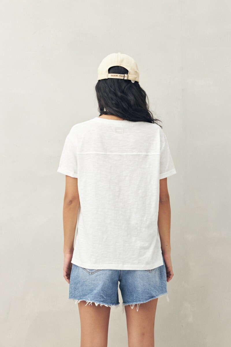 REMERA LISBOA Blanco