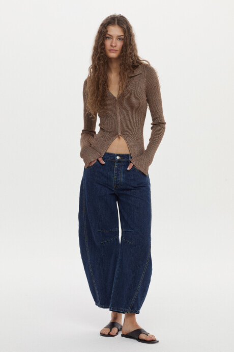 Cardigan Noa Marron