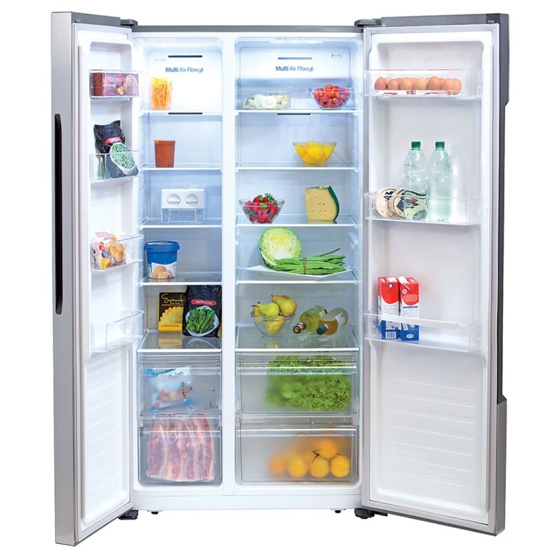 Refrigerador James Side by Side RJN 40K SBSI Inox Refrigerador James Side by Side RJN 40K SBSI Inox