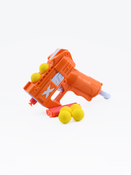 PISTOLA DOBLE BALA AZUL