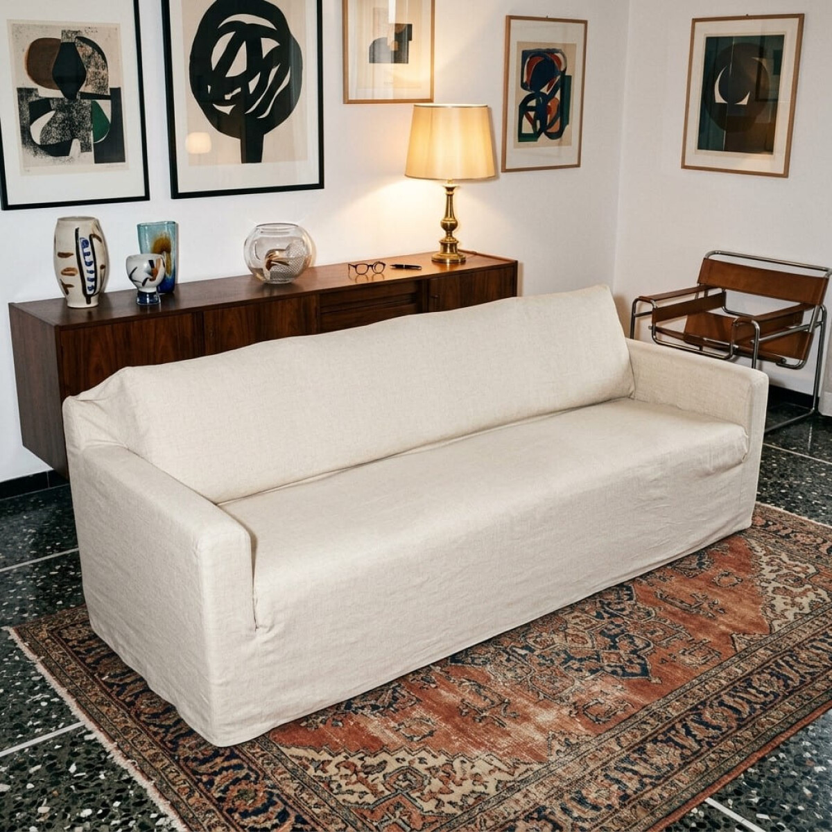 Funda sillón Copenhague 4 cuerpos - Beige 