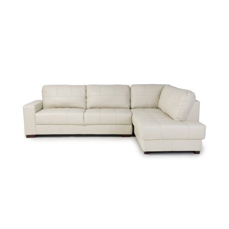 Rinconera Personale - Cuero Básico - Chaise Derecho 509 Off White - (Preventa)