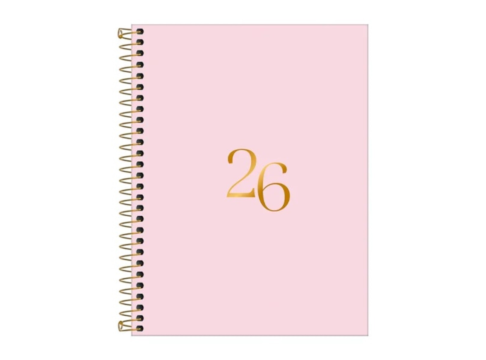 Agenda Tilibra 2026 Vanilla - Rosada Pastel 