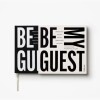 PRINTWORKS NOTEBOOK BE MY GUEST BLANCO NEGRO PRINTWORKS NOTEBOOK BE MY GUEST BLANCO NEGRO