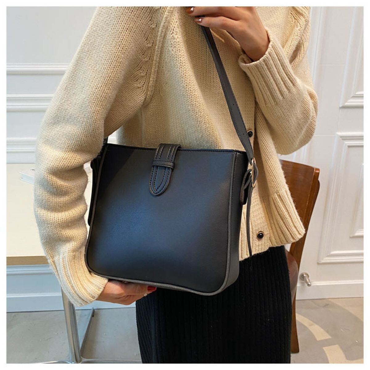 Cartera Girona - Negro 