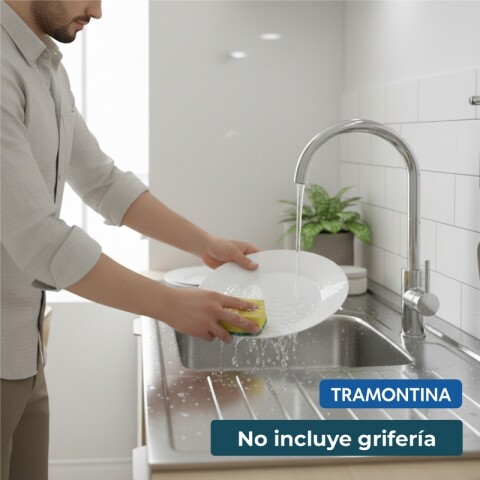 Bajo Mesada 120 cm 3 Puertas 2 Cajones Gloria MDP 15mm y Pileta Tramontina Central Bajo Mesada 120 cm 3 Puertas 2 Cajones Gloria MDP 15mm y Pileta Tramontina Central