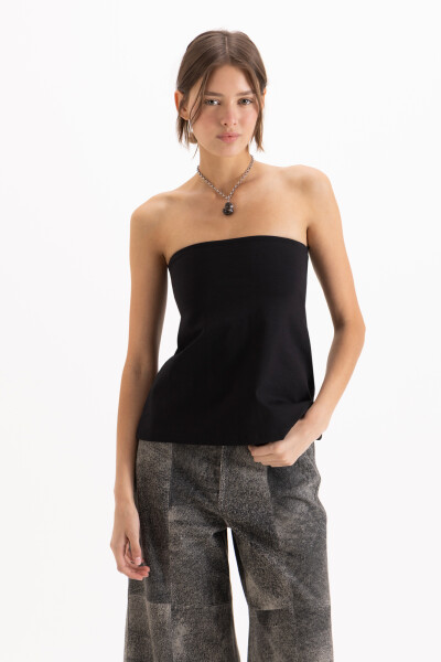 STRAPLESS ELENA Negro