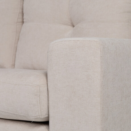 Rinconera Sensa - Tela Microfibra - Chaise izquierdo TC 1010 (Beige)