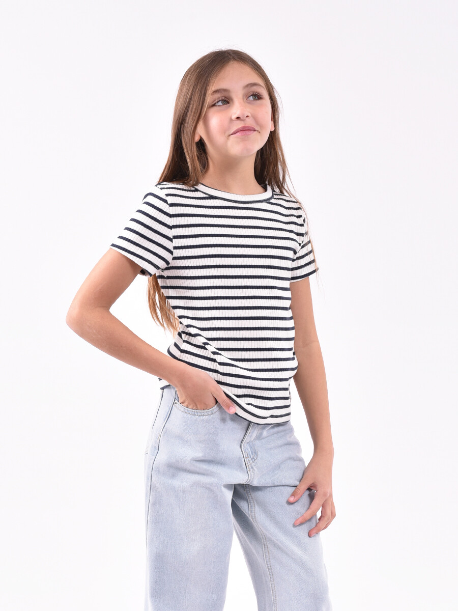 REMERA GUILLERMINA STRIPE - VARIANTE 1 