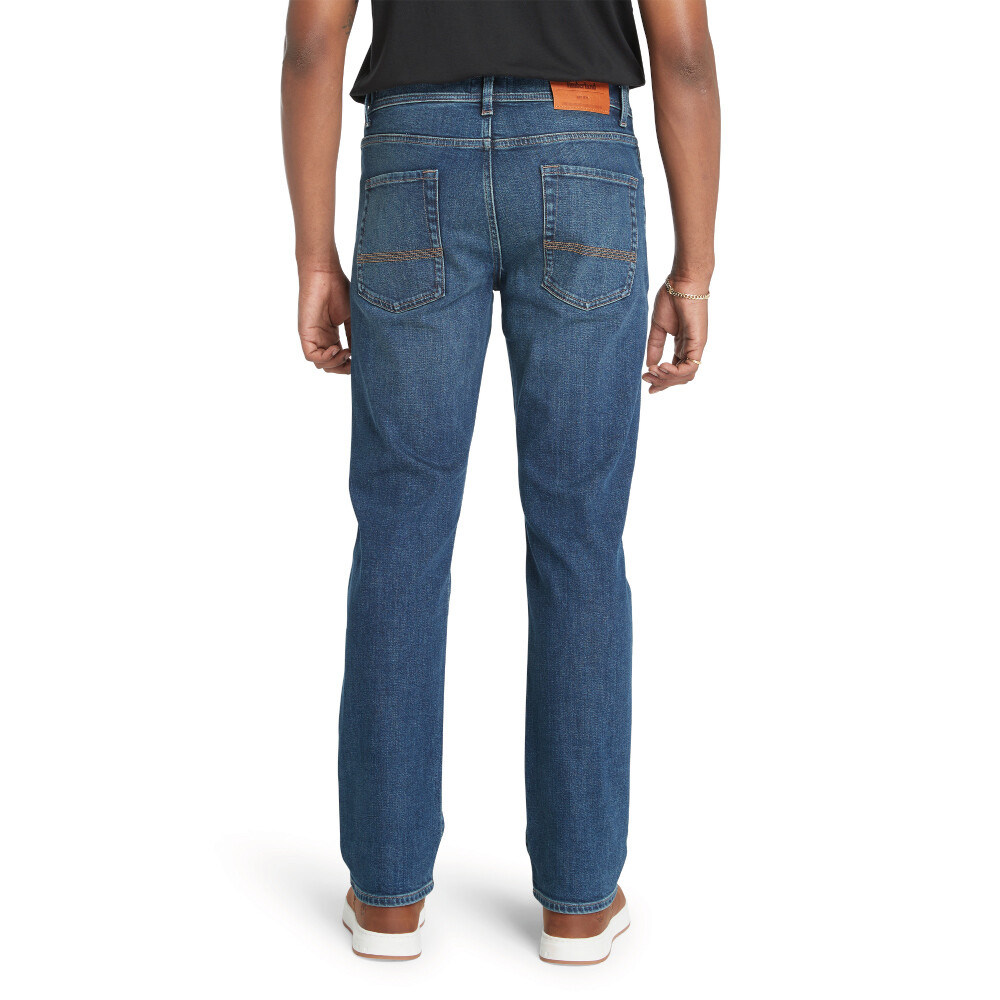 Jean Straight Hombre Slate Blue