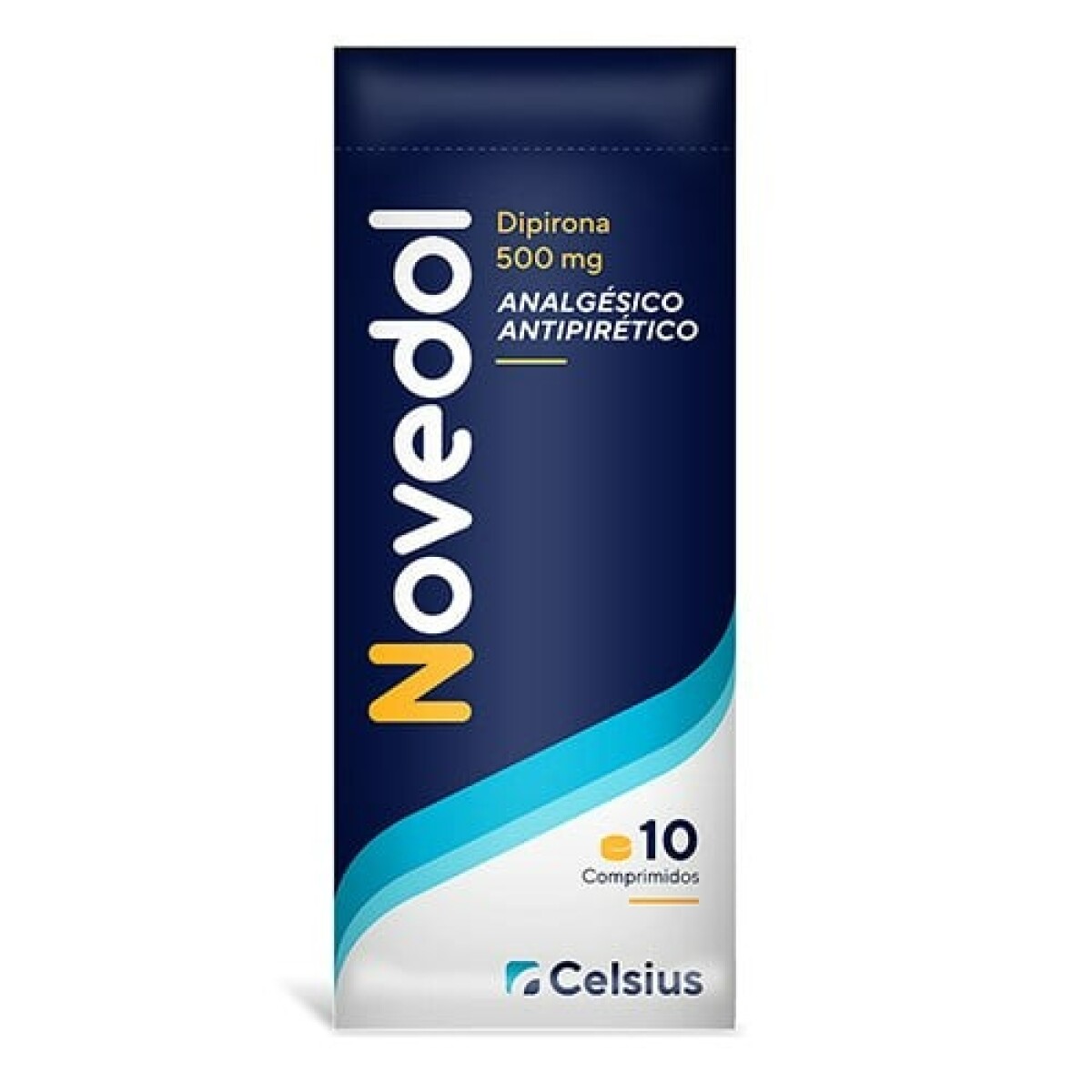 Novedol 500 Mg X10 Comprimidos Analgésico 