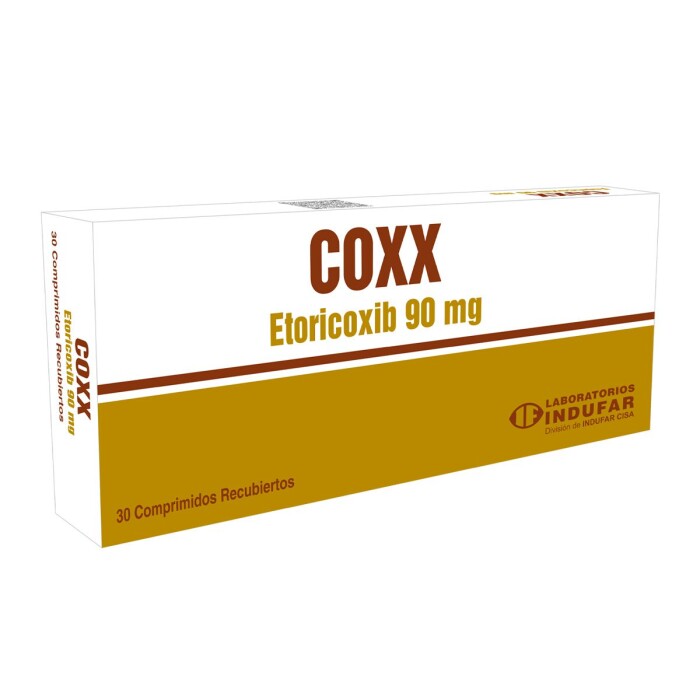 COXX ETORICOXIB 90 MG. CJ X 30 COMP. REC única