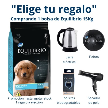 EQUILIBRIO PERRO CACHORRO RAZA GRANDE 15 + 1.5KG Equilibrio Perro Cachorro Raza Grande 15 + 1.5kg