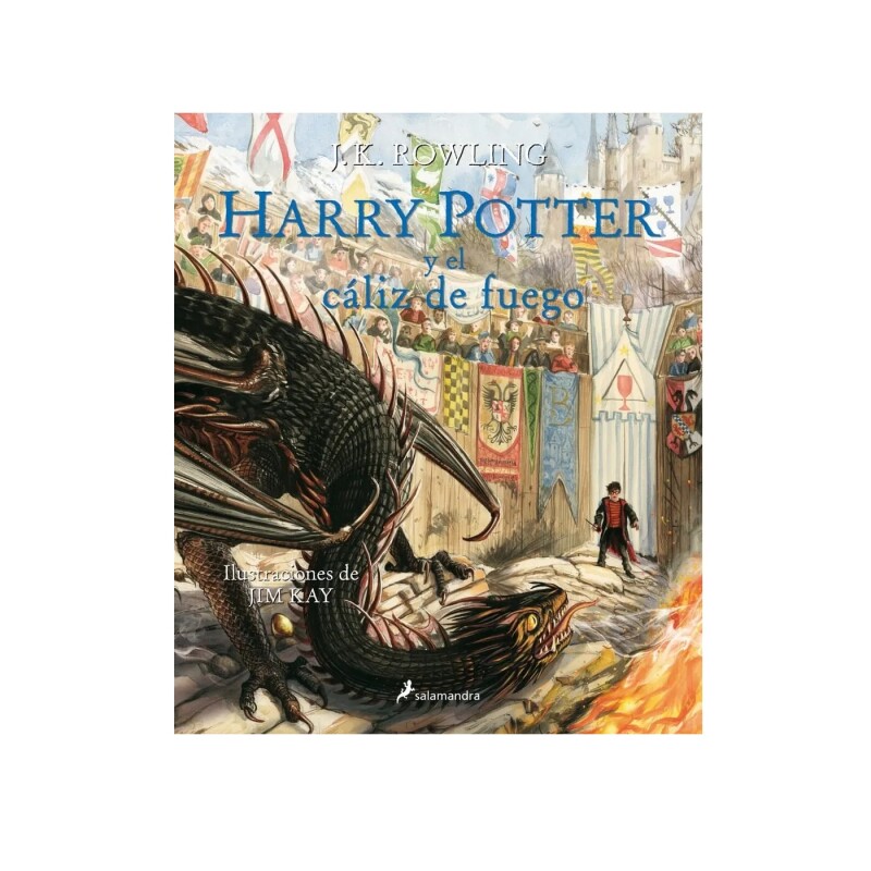 HP4(ILUSTRADO)-CALIZ DE FUEGO (CS)(TD) HP4(ILUSTRADO)-CALIZ DE FUEGO (CS)(TD)