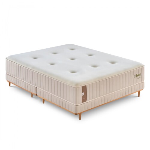 Conjunto Sommier - Pikolin - King - Nes Natural Conjunto Sommier - Pikolin - King - Nes Natural