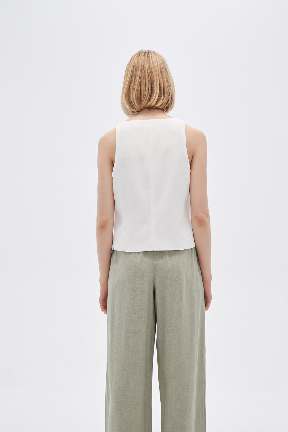 Chaleco Iridis Marfil / Off White