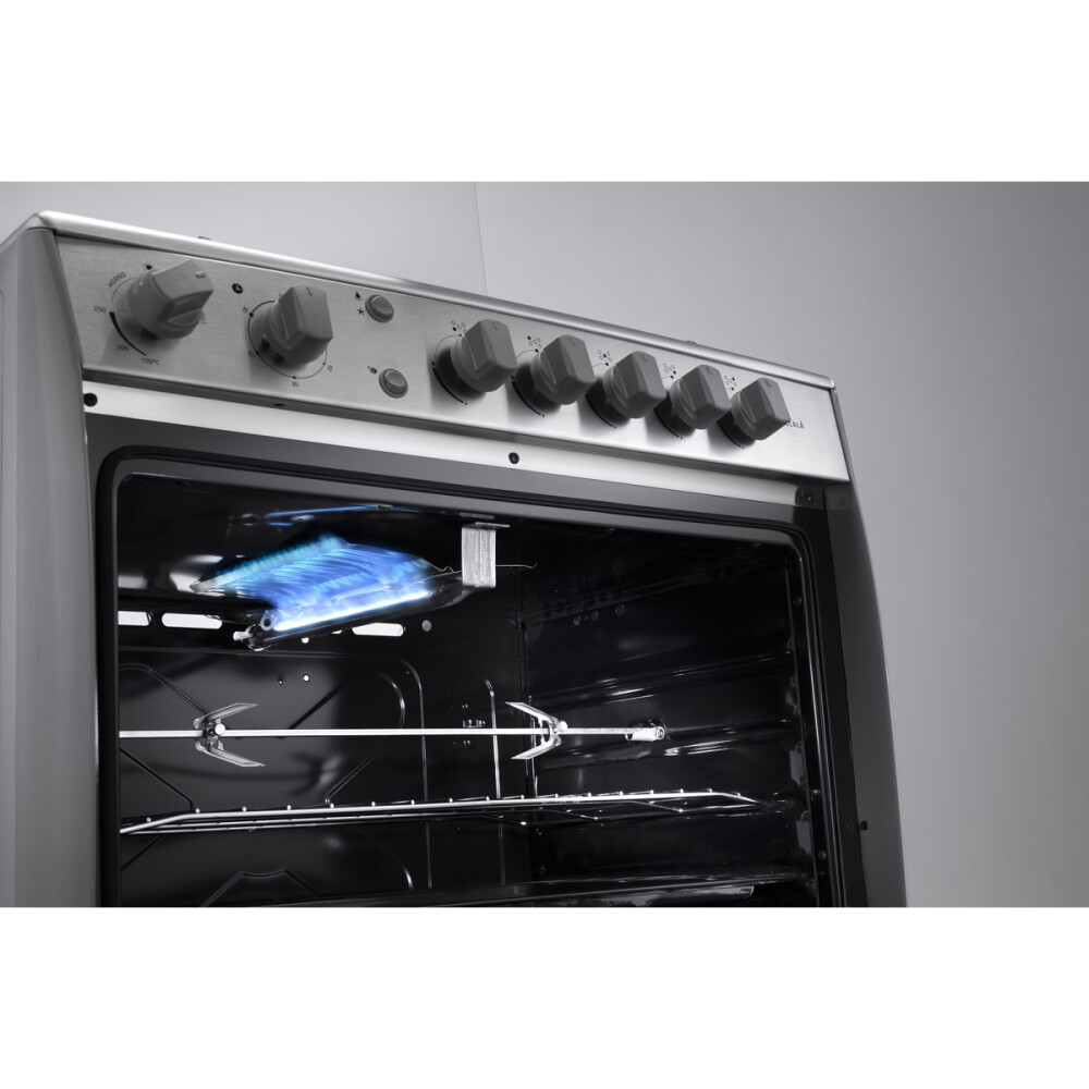 Cocina a Gas Indurama Alcalá 5 Hornallas con Grill a Gas y Triple Llama Cocina a Gas Indurama Alcalá 5 Hornallas con Grill a Gas y Triple Llama