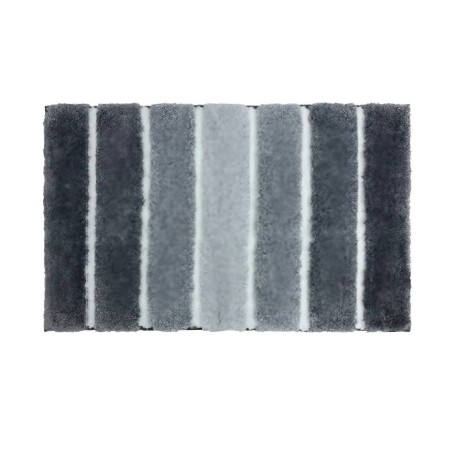 Alfombra líneas gris