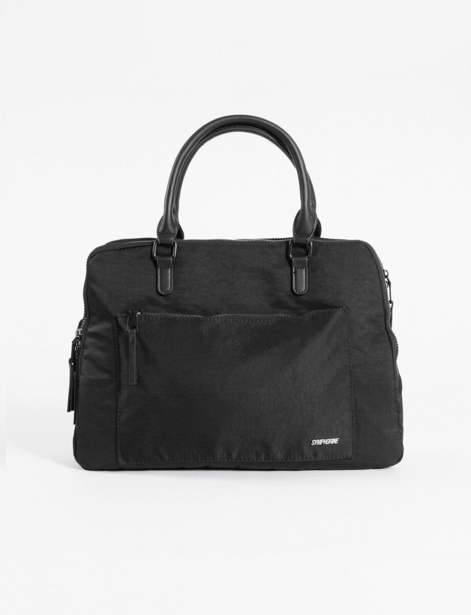 Cartera briefcase porta laptop - negro 