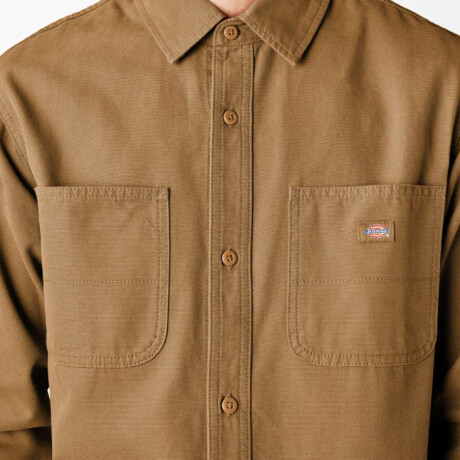 Camisa Dickies Duck Canvas Marron