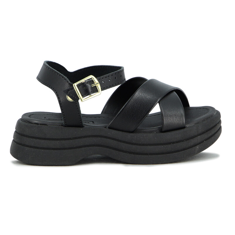 Molekinha Sandalias Napa Turim Negro