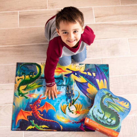 Puzzle Crocodile Creek 36 Piezas 45 x 60 cm TIERRA DE DRAGONES