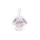 Llavero bunny plush blanco