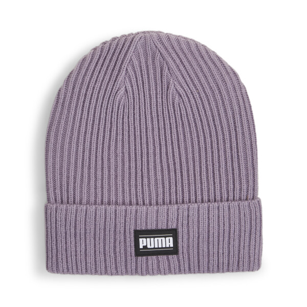 Puma Gorro Ribbed Clasic Cuff Beanie Lila