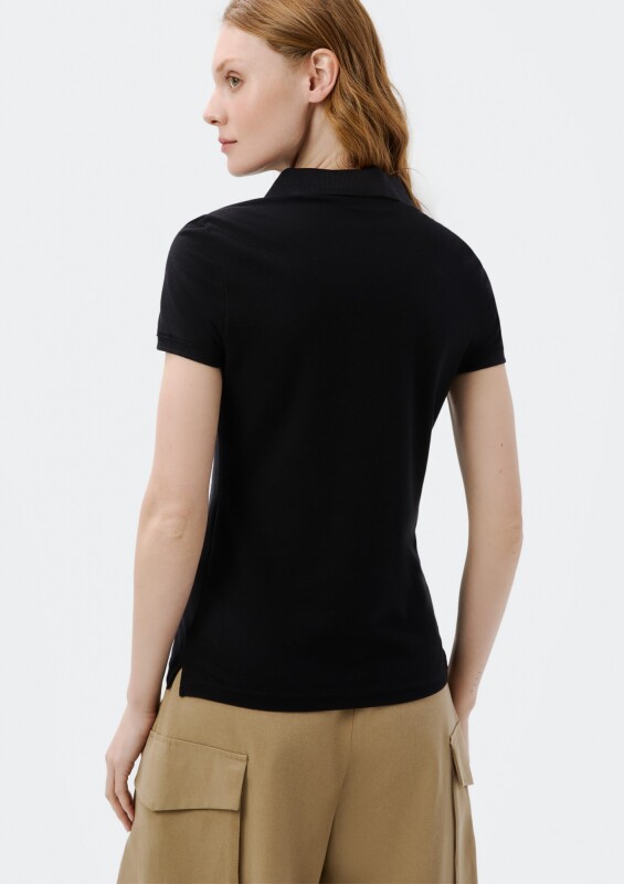 CAMISA POLO MM FEM PRETO ESCURO