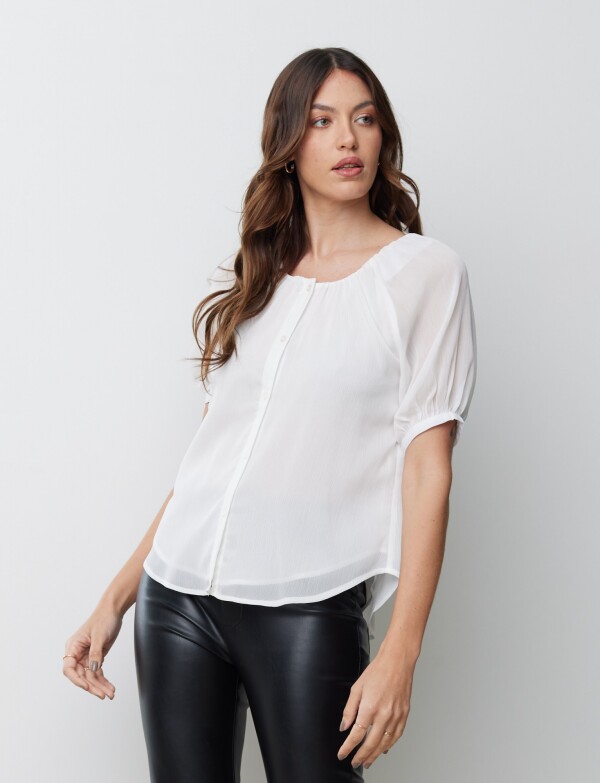 Blusa Gasa CRUDO