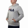 Buzo Canguro Hombre Fila Letter Gris