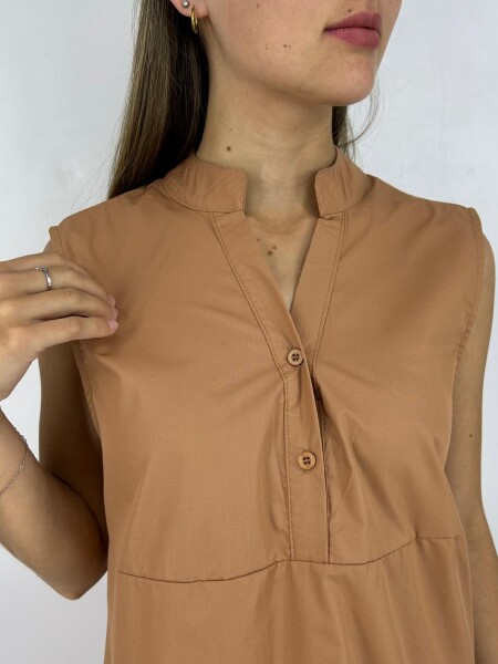 VESTIDO WANNA 2415 BEIGE