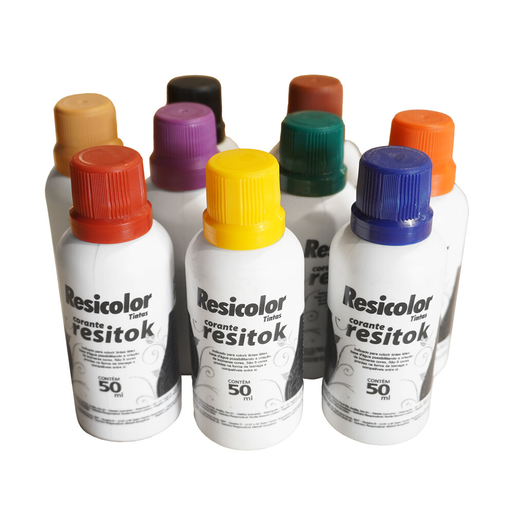 COLORANTE RESITOK VERDE 50 ML Colorante Resitok Verde 50 Ml