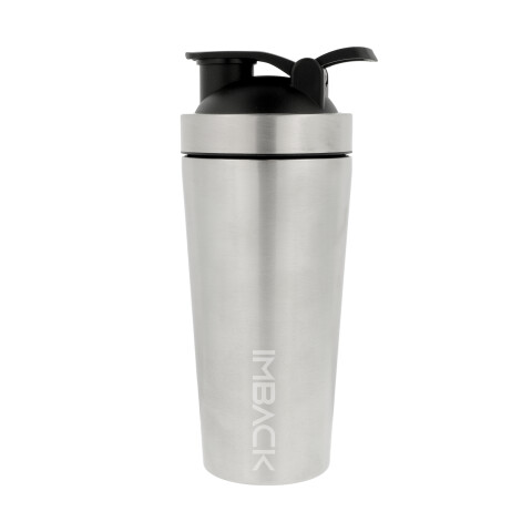 Vaso Termico Proteina Mezclador 650ml Shaker Acero Inoxidable Ss304 Batidos Con Tapa Imback Color Plateado Vaso Termico Proteina Mezclador 650ml Shaker Acero Inoxidable Ss304 Batidos Con Tapa Imback Color Plateado