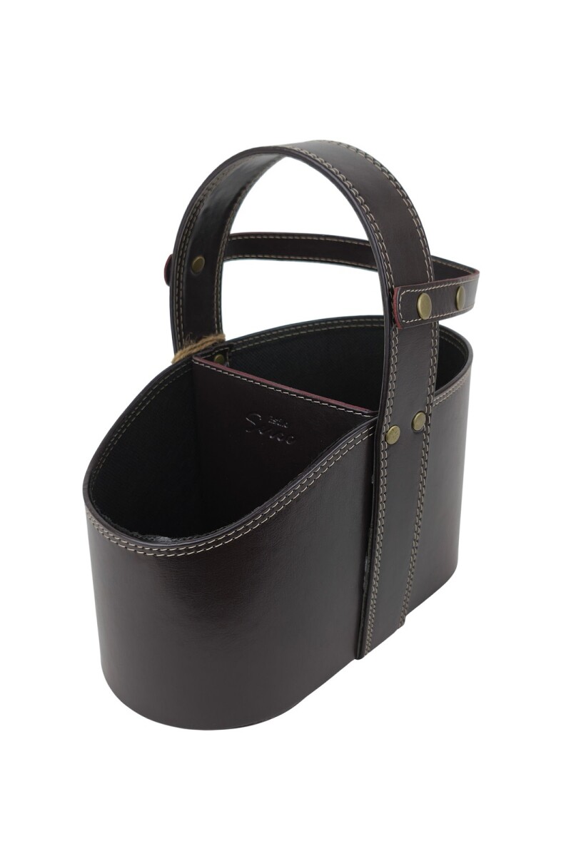 Matera Organizadora Estilo Seroc - Con Sujeción para Termo Marrón